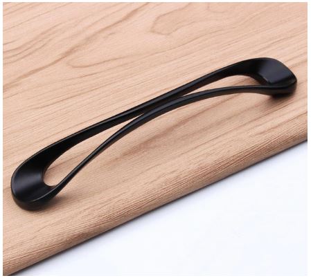 Retro Black Cupboard Door Handle #19018