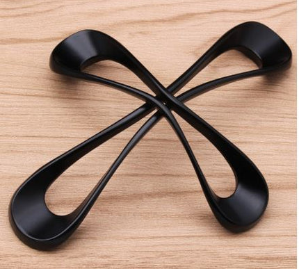 Retro Black Cupboard Door Handle #19018