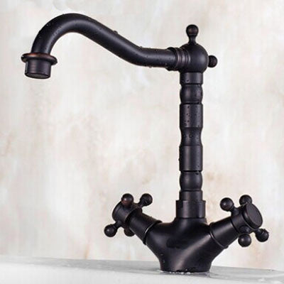 Oil Rubbed Antique Short Basin Mixer #201713