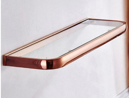 Rose Gold Glass Shelf #201919