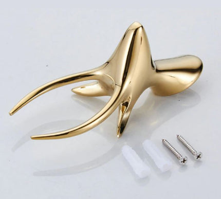 Gold Deer Robe Hook #201852
