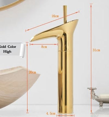 Gold Waterfall Mixer #201824