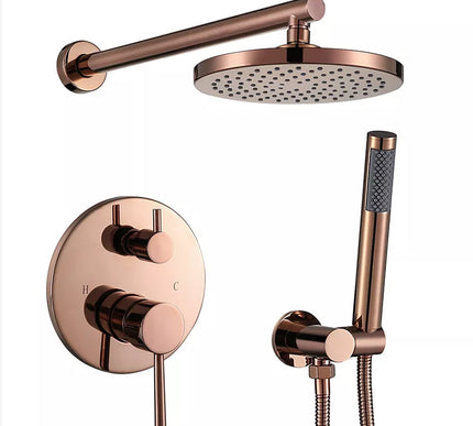 Rose Gold Shower With Hand Shower #20228