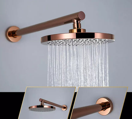 Rose Gold Shower With Hand Shower #20228