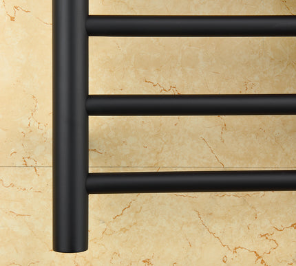 Matt Black Heated Towel Rail #20204