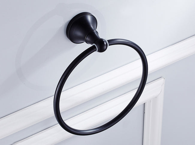 Oil Rubbed Black Towel Ring #20192