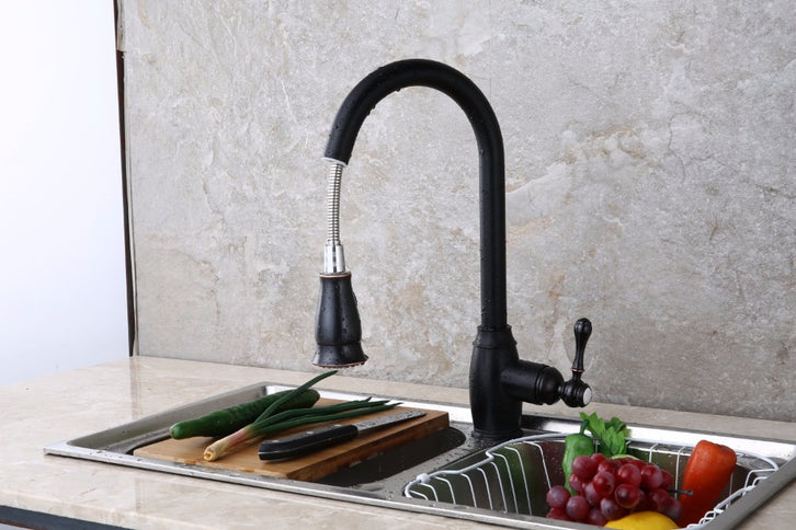 Oil Rubbed Retro Victorian Kitchen Mixer #201736