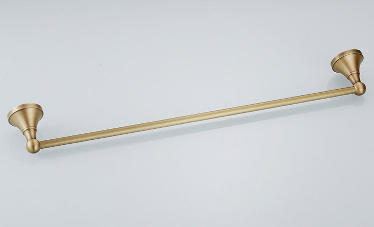 Antique Brass Single Towel Rail #20184