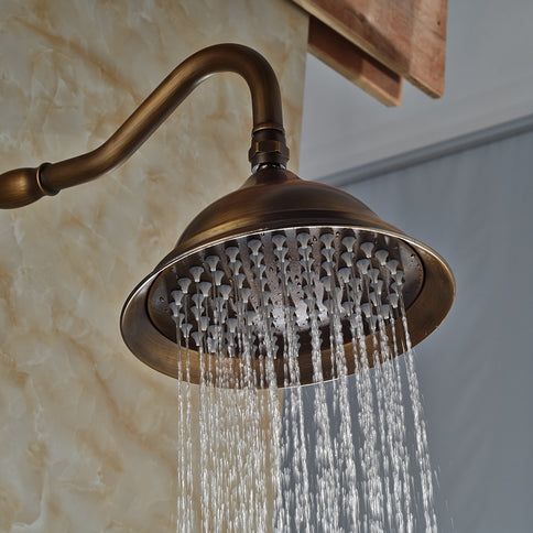 Brass Antique Wall Mounted Shower with Bath Spout #20174