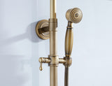 Wall Mounted Brass Shower With Hand Shower #201725