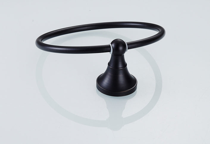 Oil Rubbed Black Towel Ring #20192
