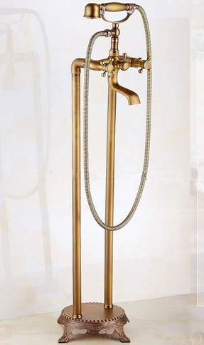 Brass Vintage Full Bathroom Set #201889