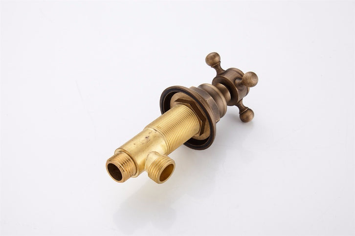 Brass Wall Mount Mixer 3 Piece #201747