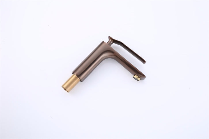 Rose Gold Top Lever Modern Basin Mixer #201776