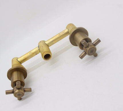 Modern Brass Cross Handle 3 Hole Basin Mixer #20103