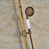 Brass Antique Wall Mounted Shower with Bath Spout #20174