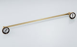 Antique Brass Single Towel Rail #20184