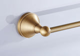 Antique Brass Single Towel Rail #20184