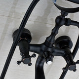 Oil Rubbed Wall Mounted Victorian Bath Mixer #20179