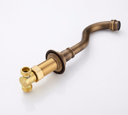 Brass Wall Mount Mixer 3 Piece #201747