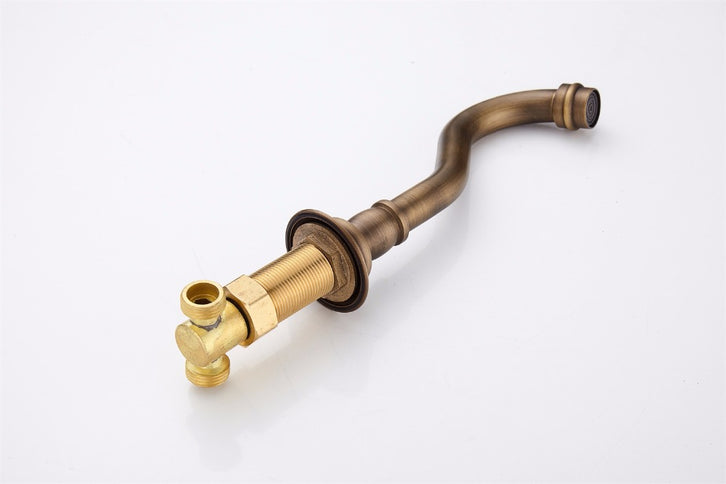 Brass Wall Mount Mixer 3 Piece #201747