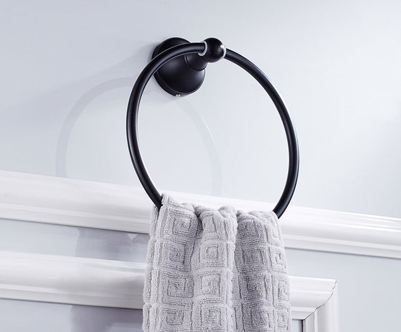Oil Rubbed Black Towel Ring #20192
