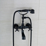 Oil Rubbed Wall Mounted Victorian Bath Mixer #20179
