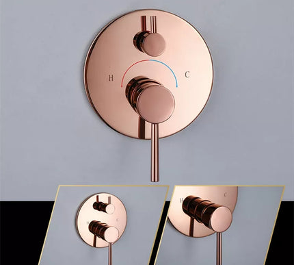Rose Gold Shower With Hand Shower #20228