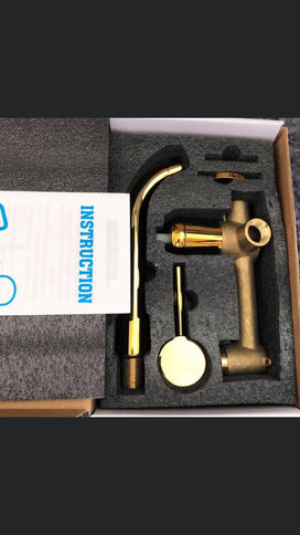 Gold Modern Single Lever Mixer #202080
