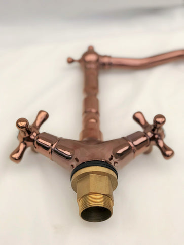 Rose Gold Antique Short Basin Mixer #201720