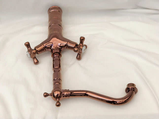 Rose Gold Antique Tall basin mixer #201719