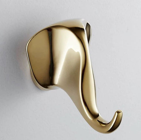 Gold Elephant Robe Hook  #201845