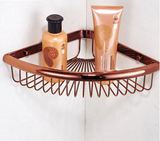 Rose Gold Modern Bathroom Corner Shelf #201922
