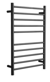 Matt Black Heated Towel Rail #20204