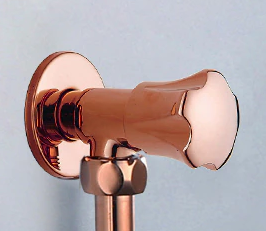 Rose Gold Angle Valve #201784