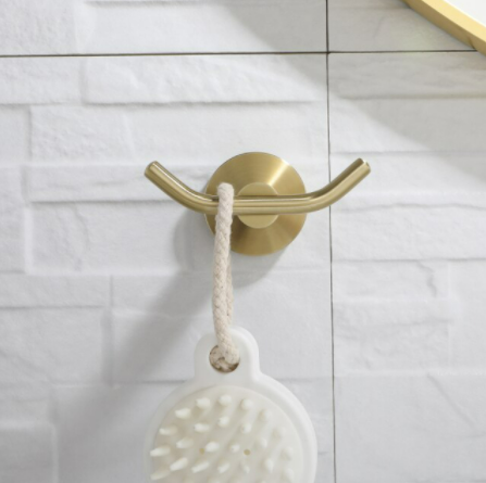 Brushed Gold Modern Robe Hook #20110