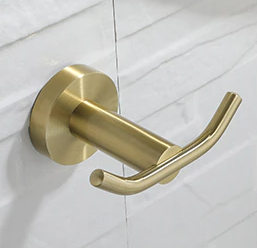 Brushed Gold Modern Robe Hook #20110
