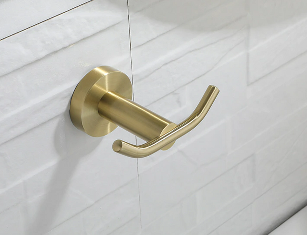 Brushed Gold Modern Robe Hook #20110