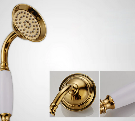 Gold Shower with Hand Shower #20114