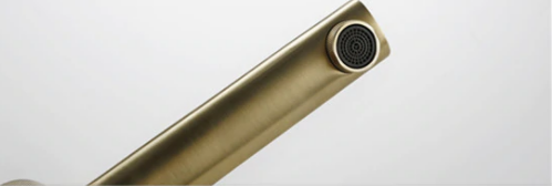Brushed Gold Tall Basin Mixer #20121