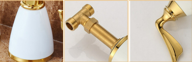 Gold Three Hold Mixer #20115