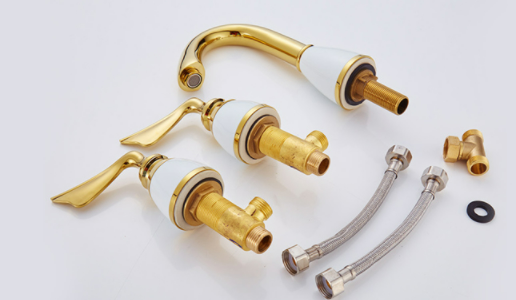 Gold Three Hold Mixer #20115