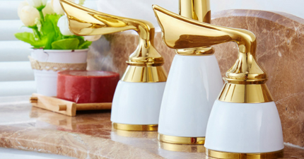 Gold Three Hold Mixer #20115