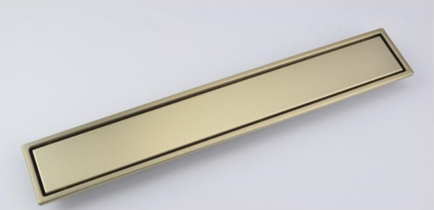 Brushed Gold Shower Trap 60cm #20117