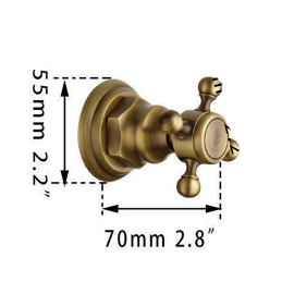 Brushed Brass Concealed Shower #20162