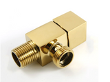 Gold Angle Valve #20127