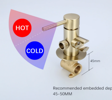 Brushed Gold Bidet #20132