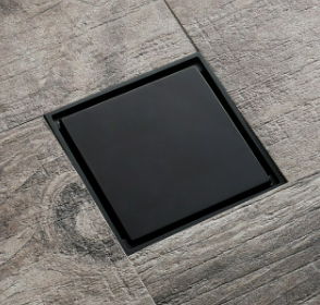 Matt Black Shower Trap #20138