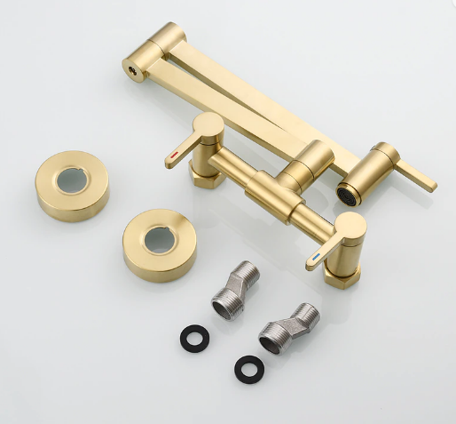 Brushed Gold Pot Filler/Kitchen Mixer #20258