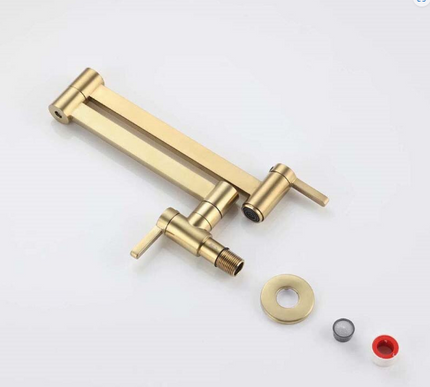Modern Brushed Gold Pot Filler #20257
